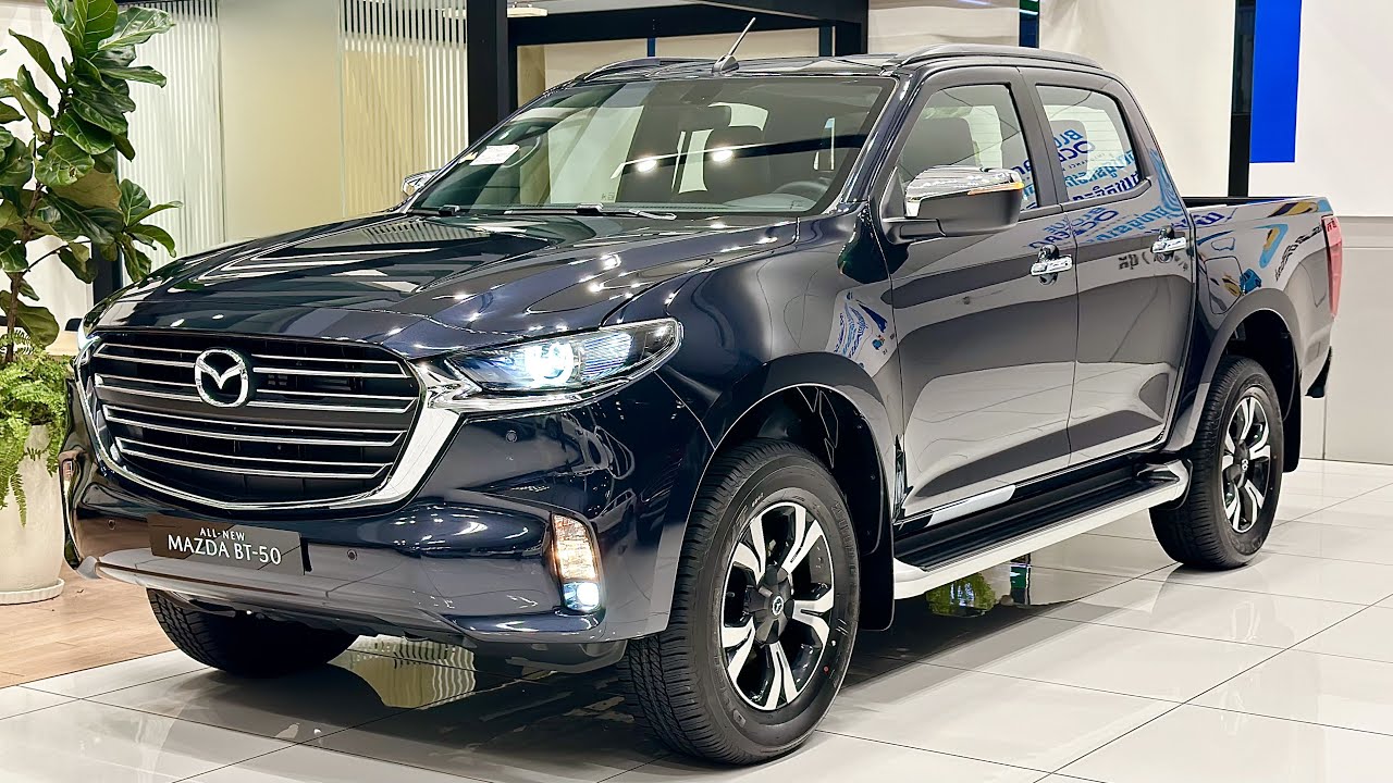 2022 Mazda BT 50 Pickup Truck 3.0L - Dark Blue Color | Exterior And ...