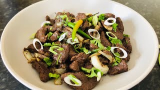 Episode 175| Sautéed Beef Liver | Le Foie Frire| Cuisine Mauritian|