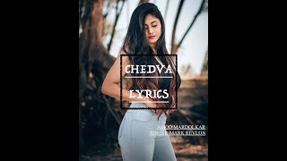 CHEDVA | KONKANI LOVE SONG LYRICS | LATEST 2021 | AMOD MARDOLKAR