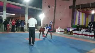 Rahul mujumdar from GOSSAIGAON wushu training center bodo land wushu championship at Udalgu