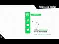 HOW TO MAKE STICKY AND DRAGGABLE SOCIAL MEDIA ICONS WITH TOOLTIP ON HOVER | HTML | CSS