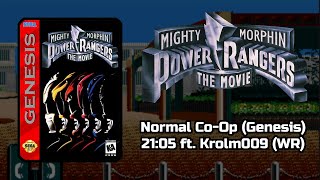 Mighty Morphin' Power Rangers: The Movie (Genesis) - Normal Co-Op feat. Krolm009 WR!: 21:05