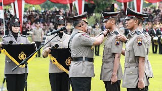 UPACARA PENUTUPAN, PELANTIKAN DAN PENGAMBILAN SUMPAH DIKTUKBA POLRI GEL. I T.A 2023 SPN POLDA JATENG