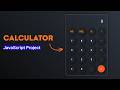 How to make a Calculator using HTML CSS JavaScript