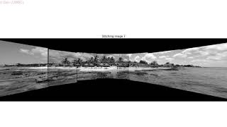 Stitching images (feature-based) to create panorama with python