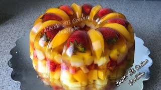 GELATINA DE FRUTAS - Facil y Deliciosa - || DESDE MI COCINA by Lizzy