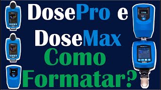 Como formatar o Dosímetro DoseMax e DosePro da Inlite