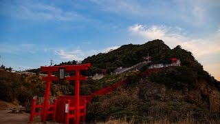 【元ノ隅稲成神社】DJI phantom4pro 4Kドローン空撮 Motonosumiinari Shrine,Nagato Yamaguchi Prefecture