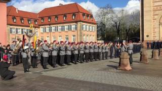 Heeresmusikkorps Veitshöchheim, Gelöbnis in Speyer