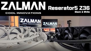 ZALMAN Reserator5 Z36 Liquid Cooler Black \u0026 White