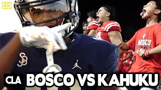 No. 1 ST JOHN BOSCO vs KAHUKU | HS Football Highlights 2022