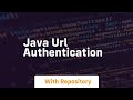 java url authentication