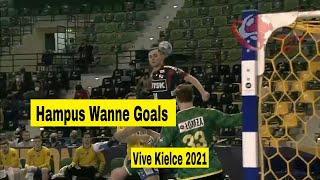 Hampus Wanne Goals Left Wing Vive Kielce SG Flensburg Handewitt 2021