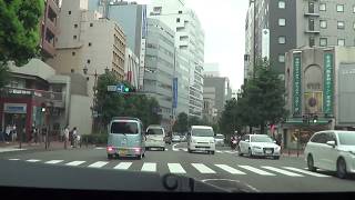 お盆に横浜市をドライブ [車載動画] (神奈川県横浜市)