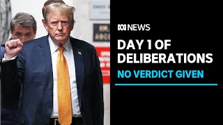 Trump hush money trial’s jury gives no verdict on first day of deliberations | ABC News
