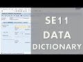 Learn SAP ABAP - SE11 Data Dictionary - Create A SAP Table