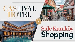 Castival Hotel  | Side kumköy Shopping  |  All Inclusive Side Essen Pool 2024 @peterirene