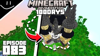 I Spent 100 days In my Survival to Upgrade My Spawn in Minecraft Survival 1.20 #83