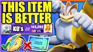 ONE SHOT the Enemy this MACHAMP BUILD deals Insane BURST DAMAGE | Pokemon Unite