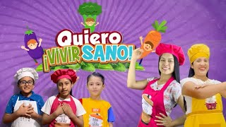 QUIERO CRECER SANO | MIMICAS ECV 2024 | Niños en la cocina | Miss Elizabeth Roca