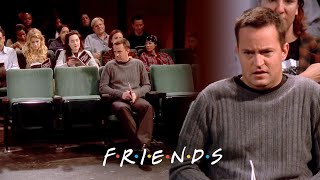 Chandler Gets Stuck at a One Woman Show | Friends