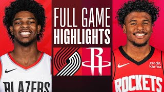 TRAIL BLAZERS at ROCKETS | FULL GAME HIGHLIGHTS | March 25, 2024