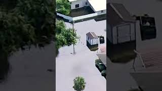 Trooper Steve gives a glimpse at the flooding happening in Volusia County from Hurricane Milton.