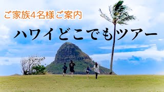 ハワイ 【４名様家族】安心のクアロアランチ〜どこでもプライベートツアー