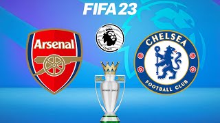 FIFA 23 | Arsenal vs Chelsea - 22/23 Premier League English Season - PS5 Gameplay