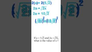 SAT Math Q7 #shorts