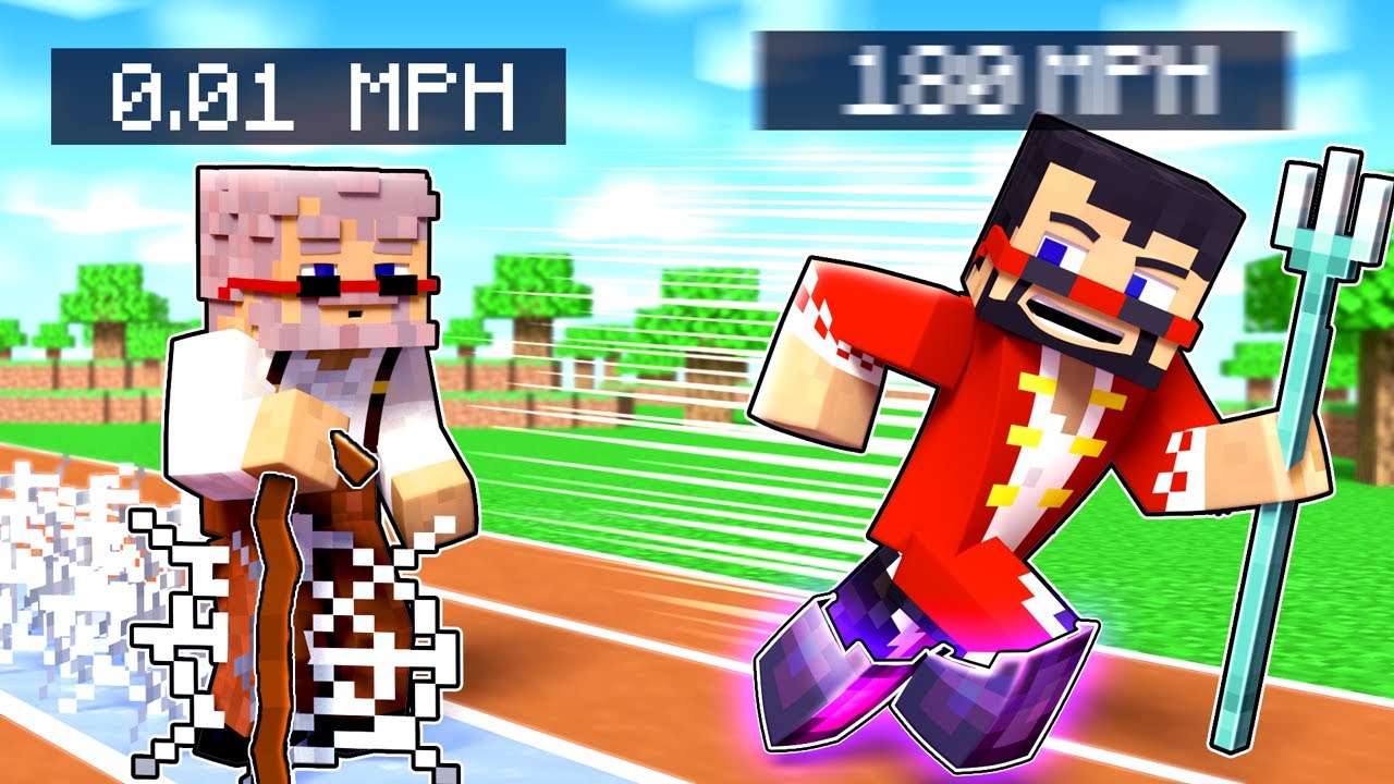 The Fastest And Slowest You Can Go In Minecraft Youtube