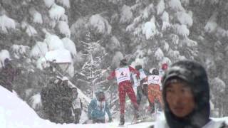 2015年2月10日第64回全国高等学校スキー大会（インターハイ）男子10Kリレー No 12白馬：栄青 永久保存版