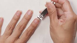 Tweezerman Stainless Steel Fingernail Clipper | Beauty Brands