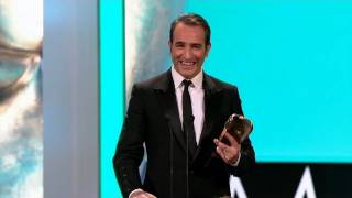 Leading Actor BAFTA: Jean Dujardin - The British Academy Film Awards 2012 - BBC One