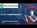 list comprehension python hackerrank solution | list comprehension python program solution #python