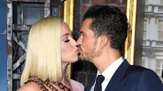 Katy Perry kissing Orlando in between instagram live chat with Bob Roth #KatyPerry #Orlando