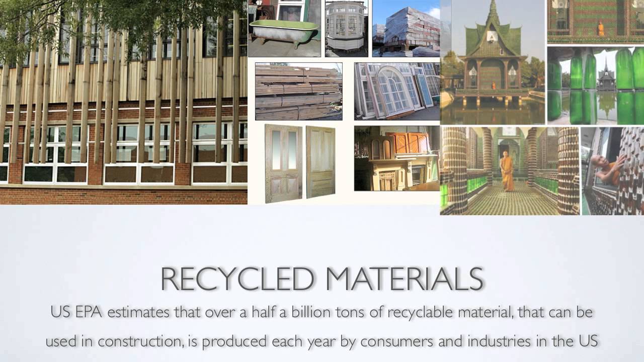 Sustainable Architecture Materials