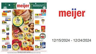 Meijer Weekly Ad  - 12/15/2024 - 12/24/2024