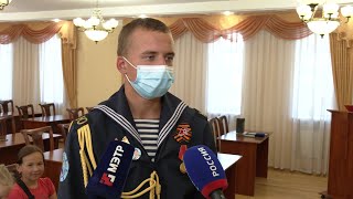 Одиннадцатиклассник из Козьмодемьянска Иван Немихин получил медаль «Горячее сердце»