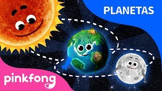 Vueltas y Vueltas | Planetas | Pinkfong Canciones Infantiles