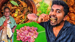 🔥தாய்குலத்தின் மண்சட்டி வாத்து வறுவல் | VILLAGE DUCK CURRY COOKING | FOOD | K7