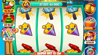 Coin Master New event Swingin New year Trick ( increase spins and coins )