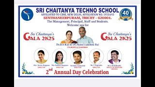 Sri Chaitanya's GALA 2K25 ( 2nd Annual Day Celebration) l Day - 2