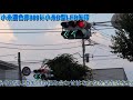 【信号機】小糸濃色赤300に小糸d型led矢印　点灯動画　《群馬県の信号機》