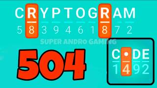 CRYPTOGRAM 504