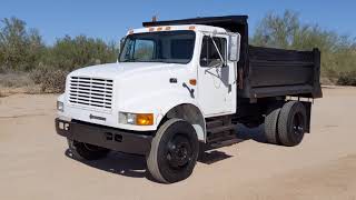 2000 International 10' 5-7 yard dump truck 42k miles 7.3 diesel