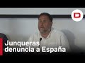 Junqueras denuncia a España ante la justicia europea por la sentencia del 1-O