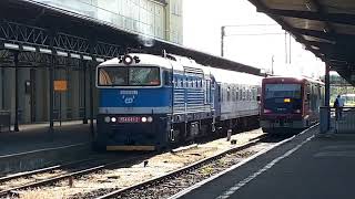 Lokomotywa 754 041-2 z TLK \