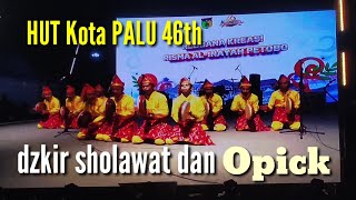 Ada Kolaborasi Dzikir Sholawatan dan Konser Musik Religi Bersama Opick Di HUT kota Palu