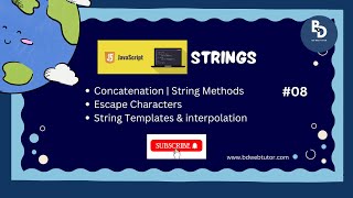 JavaScript Bangla Tutorial For Beginners | JavaScript Strings and String Interpolation Explained